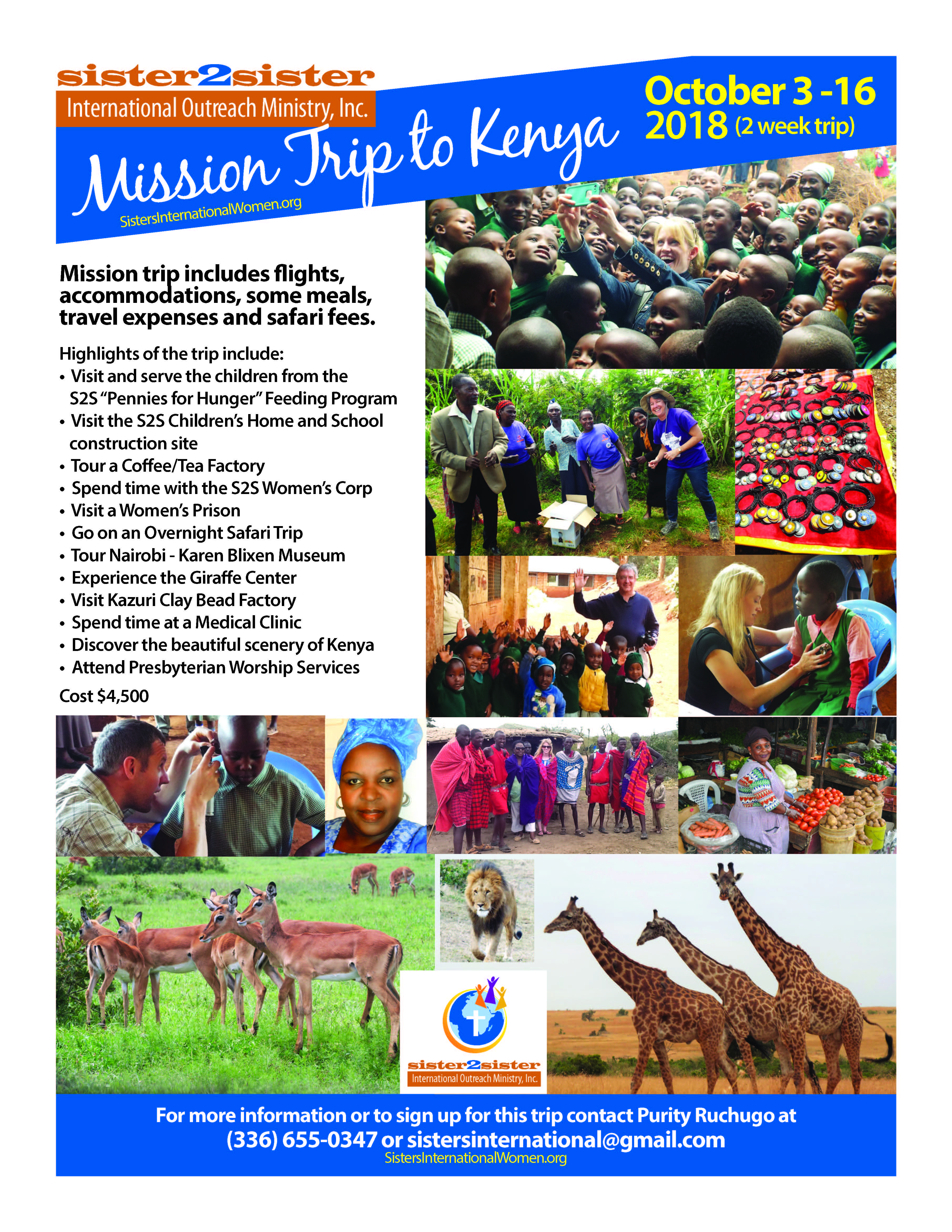 mission trip fundraising website