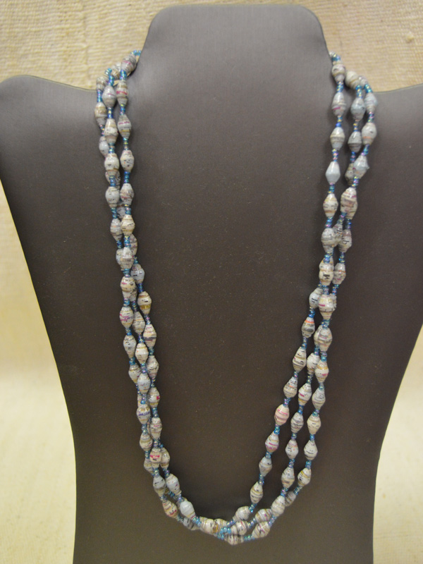 Crystal Bead Necklace Glass Beads Synthetic Pearls – Martinuzzi Accessories