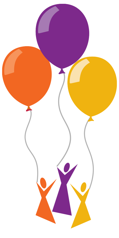 Sister2Sister Figures and Balloons Logo